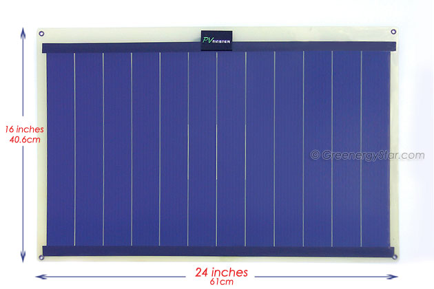 12W Flexible Solar Power Panel