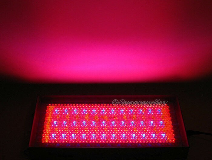 Red Blue Orange 711 LED Grow Light Panel 30 Hydroponic Plant Lamp+Adaptor 225 - Greenergystar