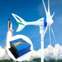 Apollo 650W 12V AC (6 Blades) Wind Turbine Generator + Controller