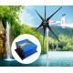 1800 W WindZilla PMA 12 V AC 6 Blade Wind Turbine Generator + Charge Controller