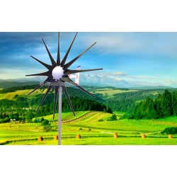 3200 W WindZilla PMA 12V AC 12 Blade Wind Turbine Generator+ 225A Slip Ring+Hub