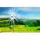 3200 W WindZilla PMA 12V AC 12 Blade Wind Turbine Generator+ 225A Slip Ring+Hub