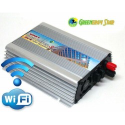 WiFi 600 WATTS 10.5 V-28 V DC MPPT GRID TIE INVERTER 110V AC 60 HZ