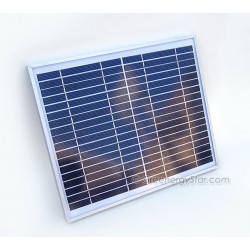 12W Polycrystalline Solar Power Panel 